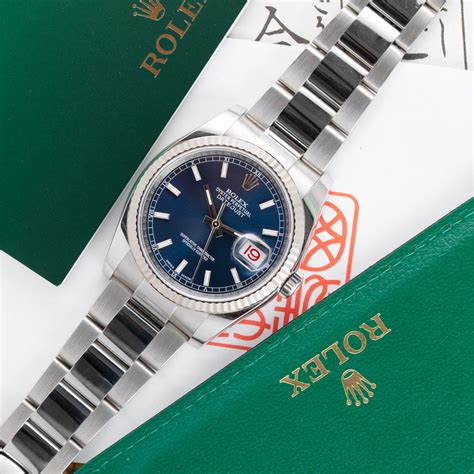 rolex datejust 116234 blu usato|rolex datejust 36mm 116234.